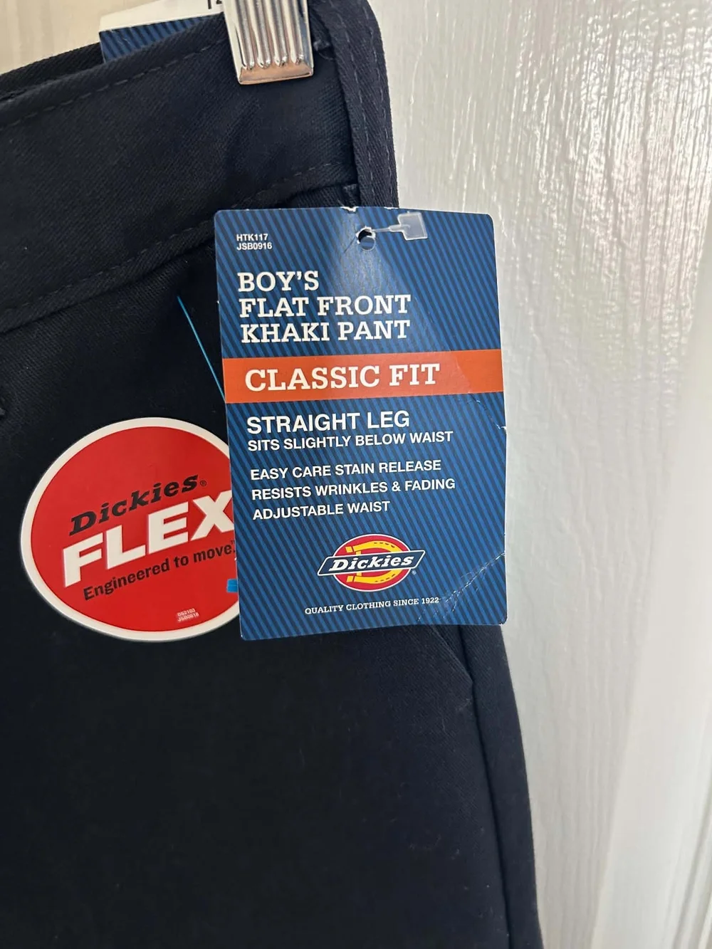Dickies Kids Navy Straight Work Pants